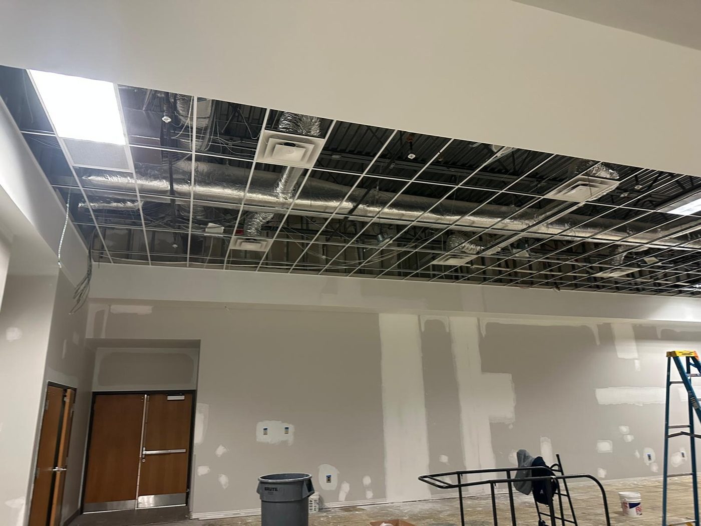 Commercial interior in progress