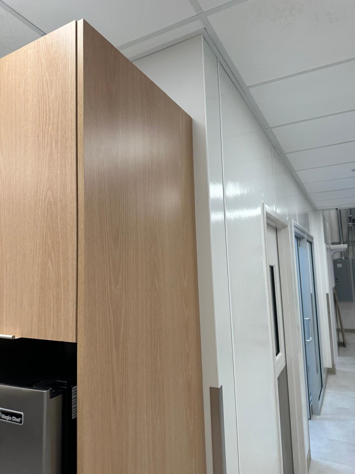 Interior finish work