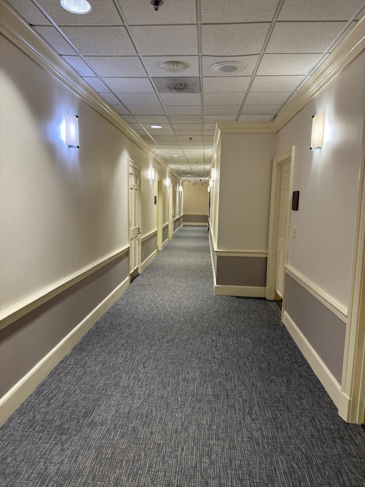 Interior painting — corridor