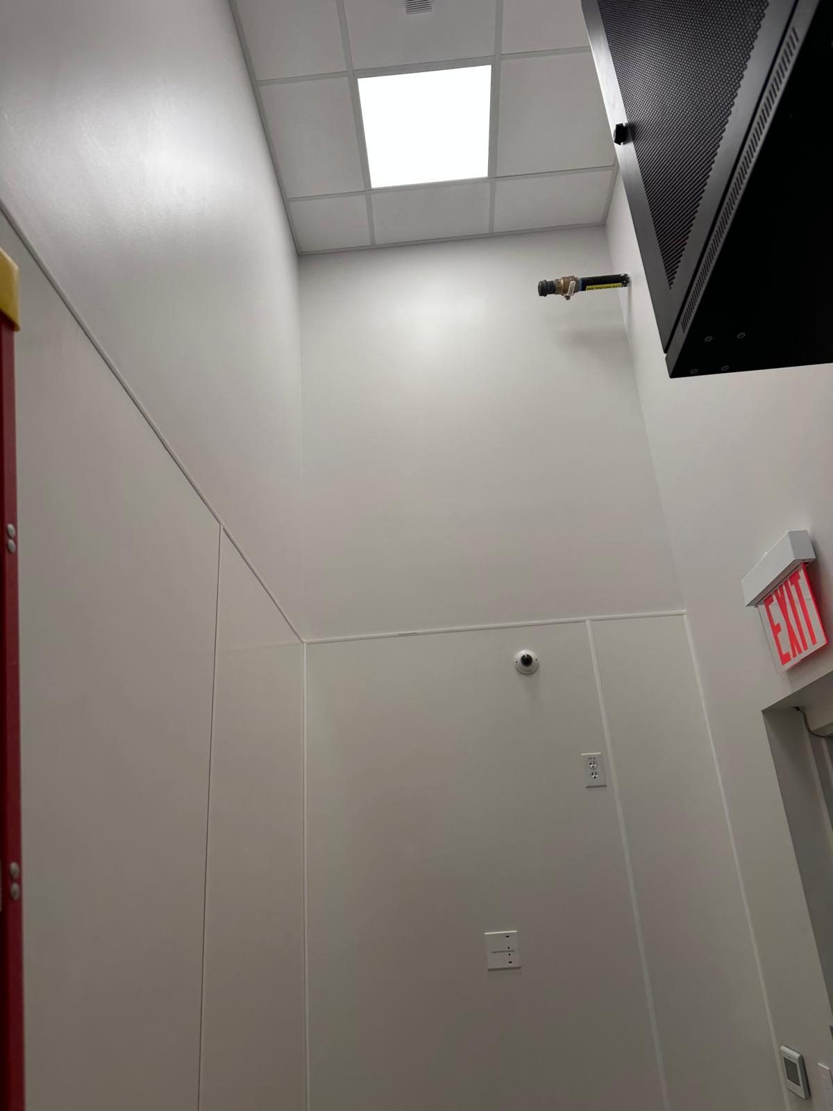 Interior painting — finished room