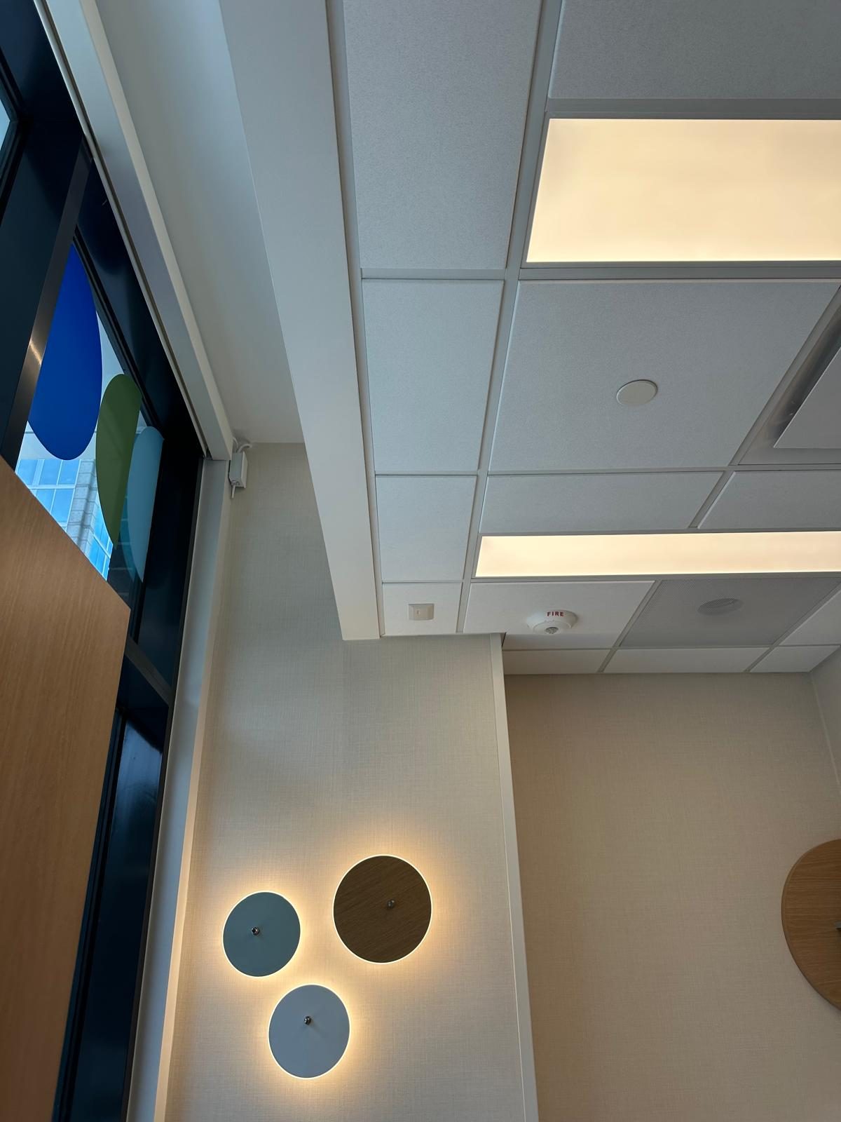 Interior painting — office